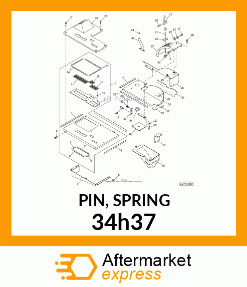 PIN, SPRING 34h37