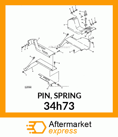 PIN, SPRING 34h73