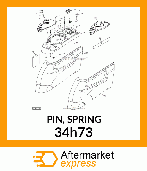 PIN, SPRING 34h73