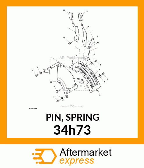 PIN, SPRING 34h73