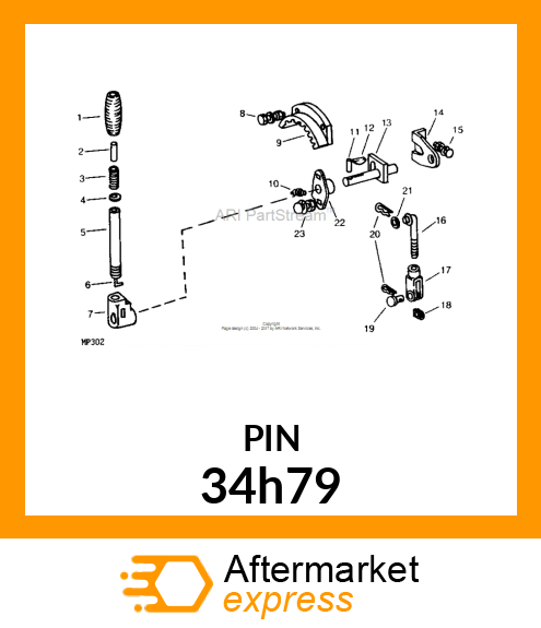 PIN, SPRING 34h79