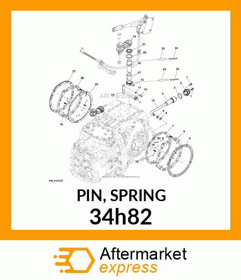 PIN, SPRING 34h82