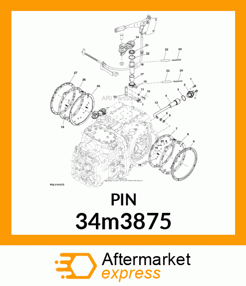 PIN, SPRING 34m3875