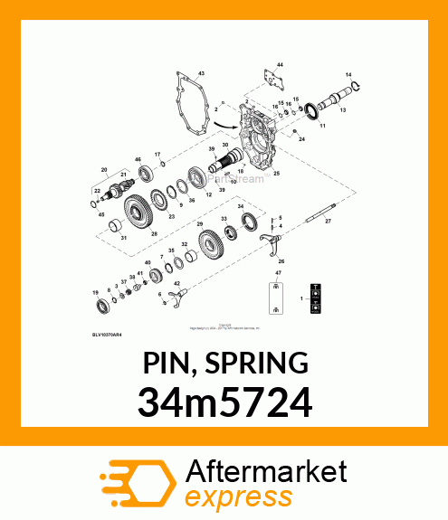 PIN, SPRING 34m5724