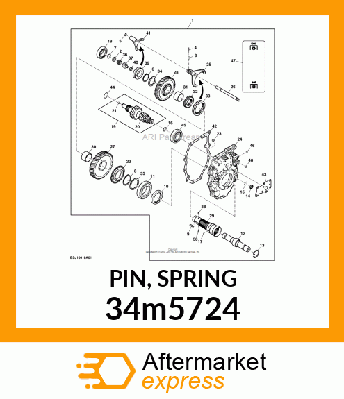 PIN, SPRING 34m5724