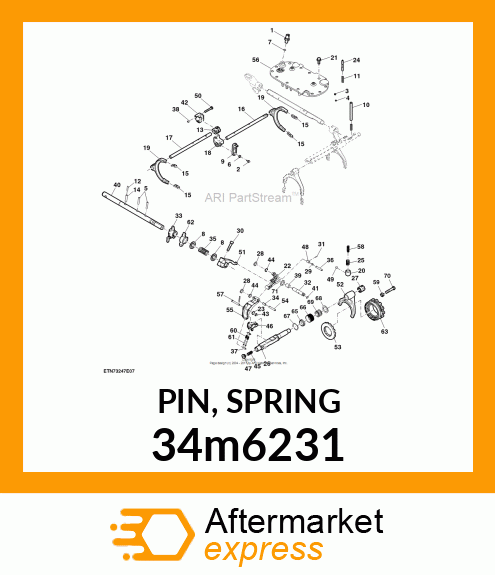 PIN, SPRING 34m6231