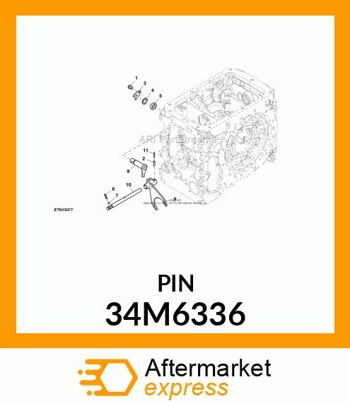 PIN, SPRING 34M6336