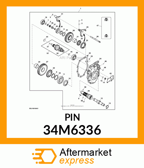 PIN, SPRING 34M6336