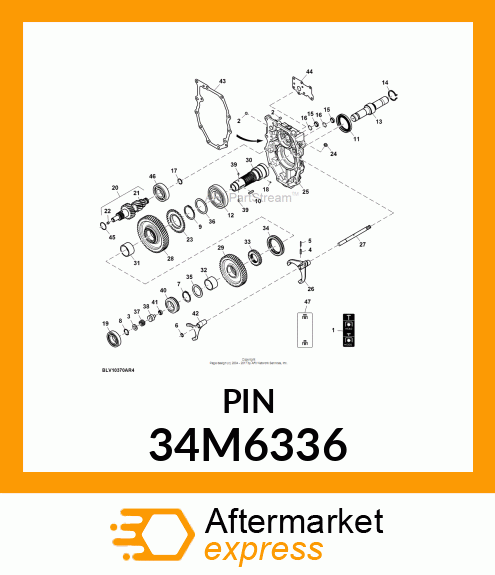 PIN, SPRING 34M6336