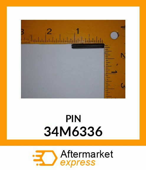 PIN, SPRING 34M6336