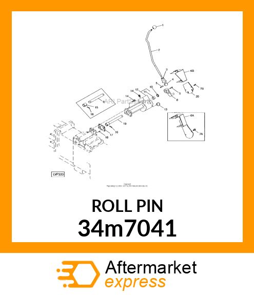 PIN, SPRING 34m7041