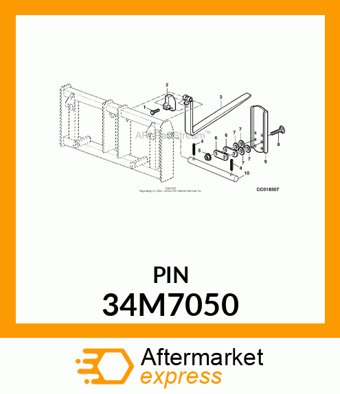 PIN, SPRING 34M7050