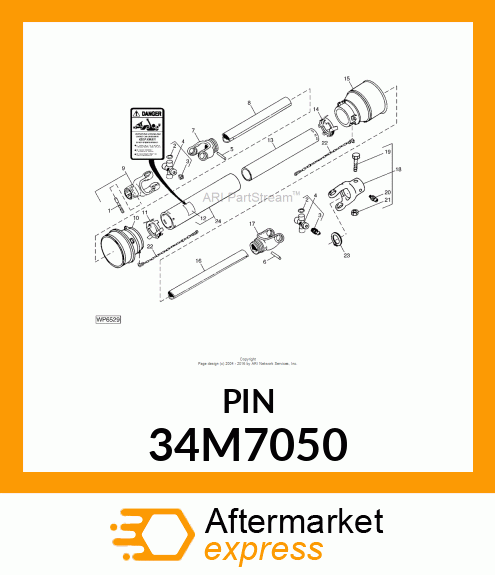 PIN, SPRING 34M7050