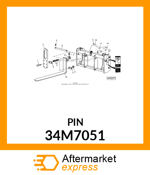 PIN, SPRING 34M7051