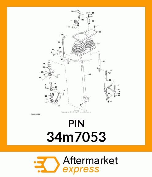 PIN, SPRING 34m7053