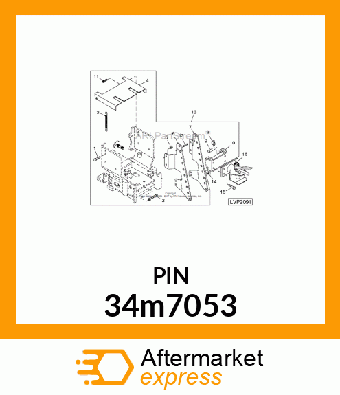 PIN, SPRING 34m7053