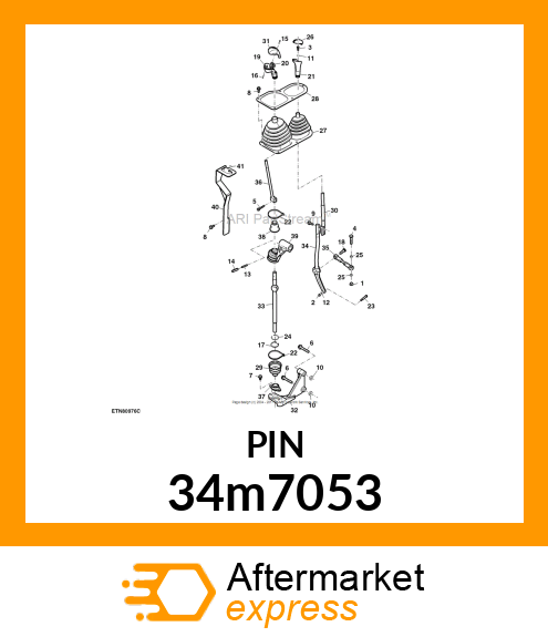 PIN, SPRING 34m7053