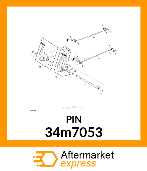 PIN, SPRING 34m7053