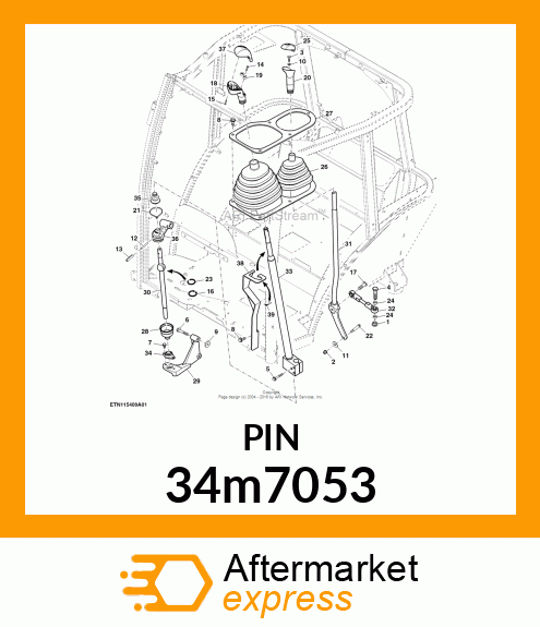 PIN, SPRING 34m7053