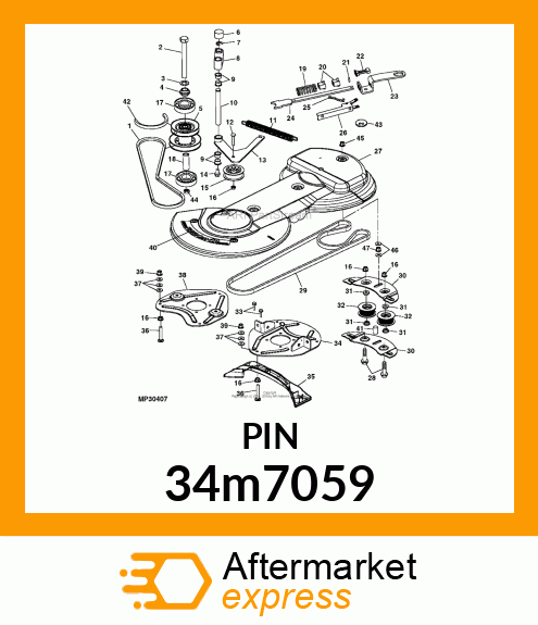 PIN, SPRING 34m7059