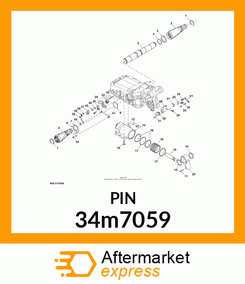 PIN, SPRING 34m7059