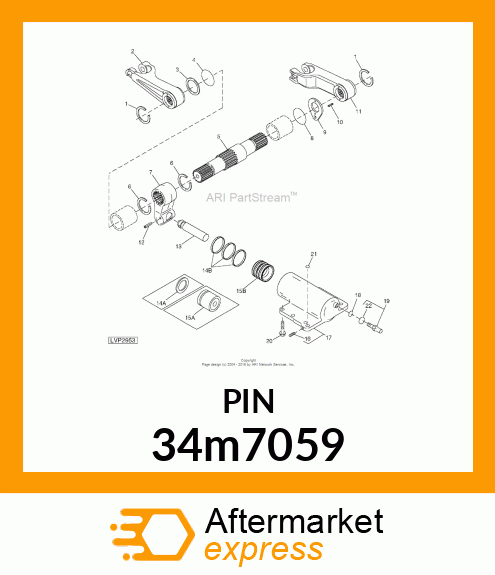 PIN, SPRING 34m7059