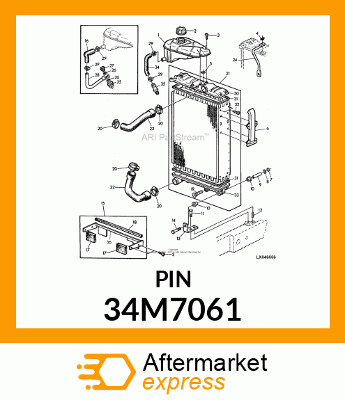 PIN, SPRING 34M7061