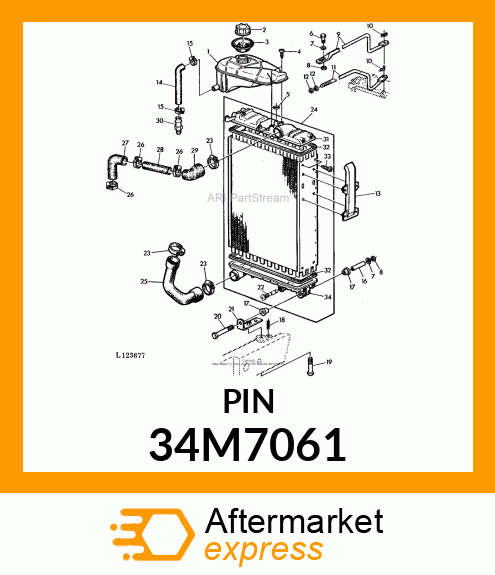 PIN, SPRING 34M7061