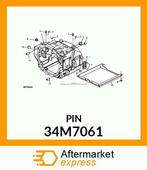 PIN, SPRING 34M7061