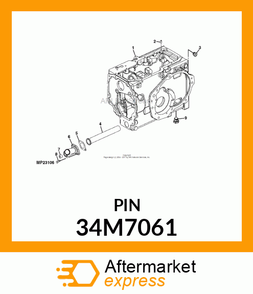 PIN, SPRING 34M7061