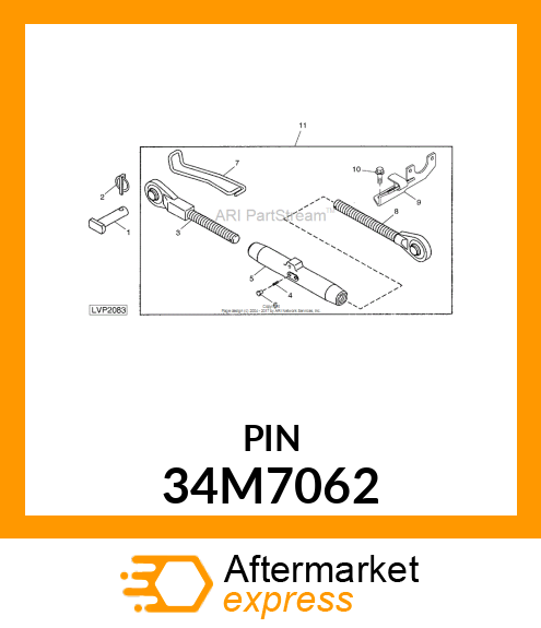 PIN, SPRING 34M7062