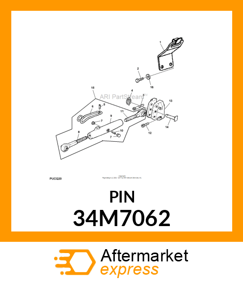 PIN, SPRING 34M7062