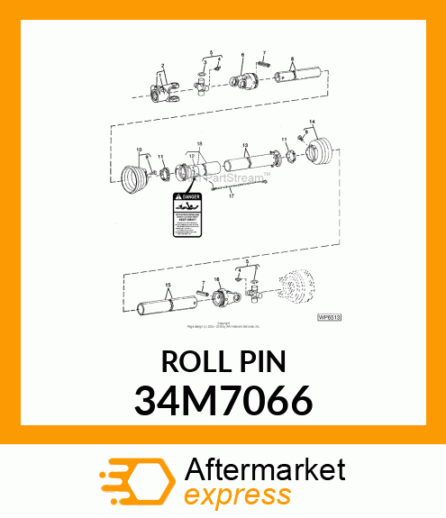 PIN, SPRING 34M7066