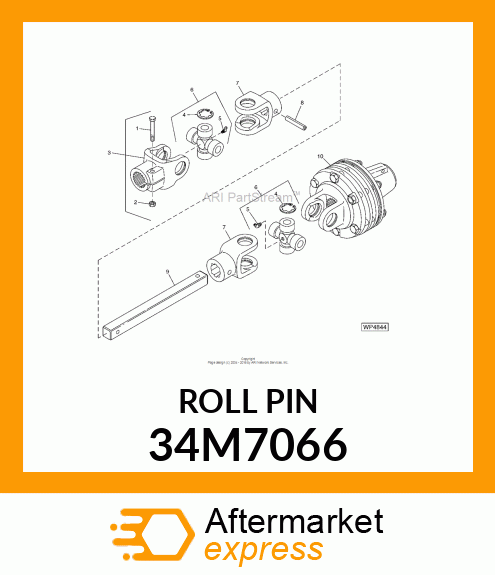 PIN, SPRING 34M7066