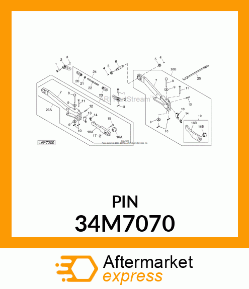 PIN, SPRING 34M7070