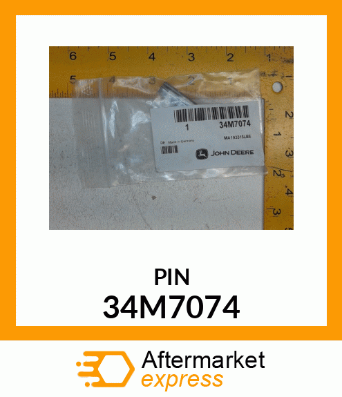 PIN, SPRING 34M7074