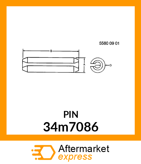 PIN, SPRING 34m7086