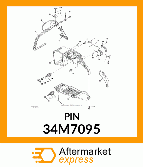 PIN, SPRING 34M7095