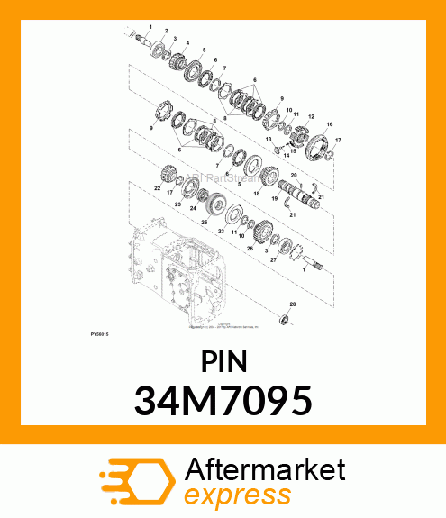 PIN, SPRING 34M7095