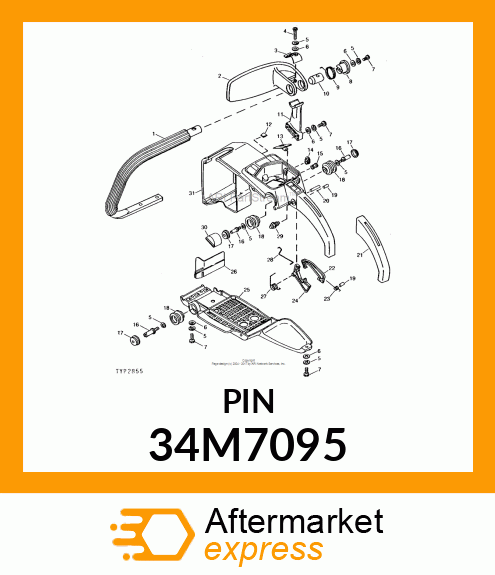 PIN, SPRING 34M7095