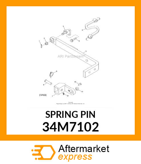 PIN, SPRING 34M7102