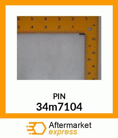 PIN, SPRING 34m7104