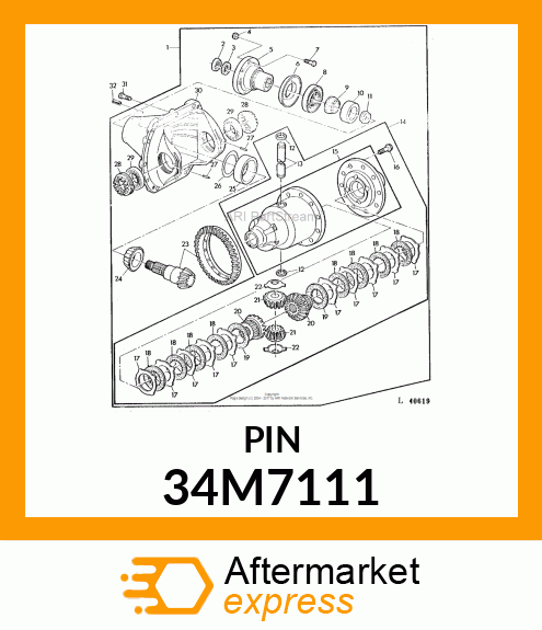 PIN, SPRING 34M7111