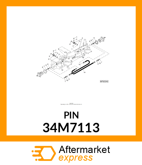 PIN, SPRING 34M7113