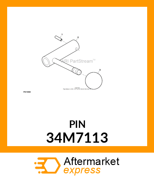 PIN, SPRING 34M7113