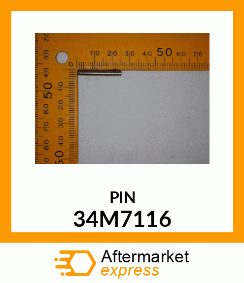 PIN, SPRING, COILED 34M7116