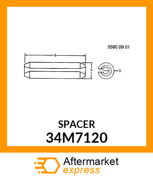 PIN, SPRING 34M7120