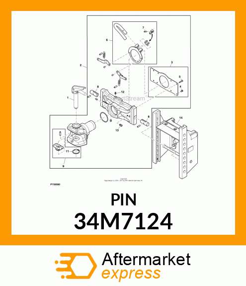 PIN, SPRING 34M7124