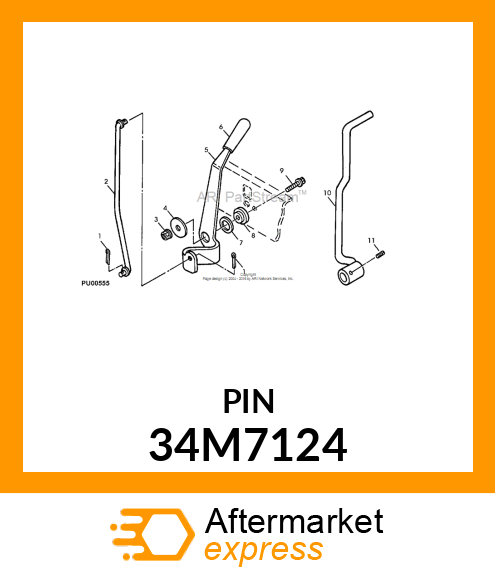 PIN, SPRING 34M7124