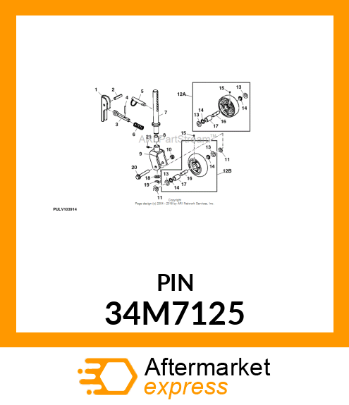 PIN, SPRING 34M7125